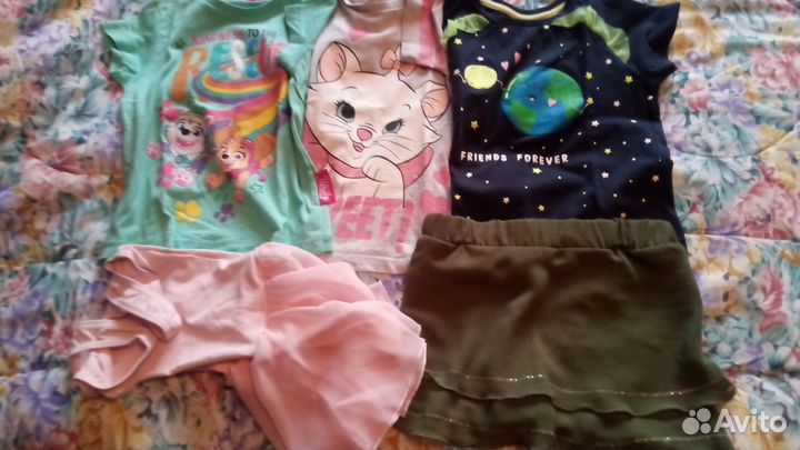 Одежда для девочки пакетом 98