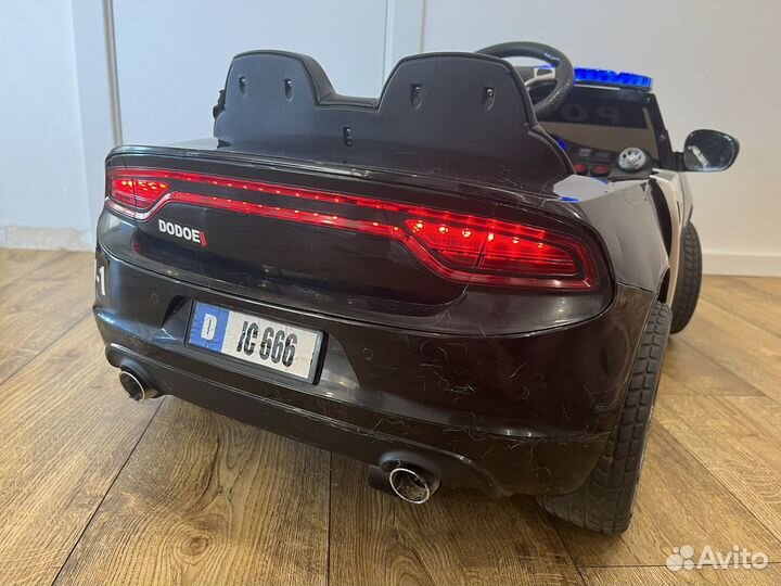 Детский электромобиль полицейский