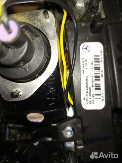 Стоп вставка крышки багажника w166 ml