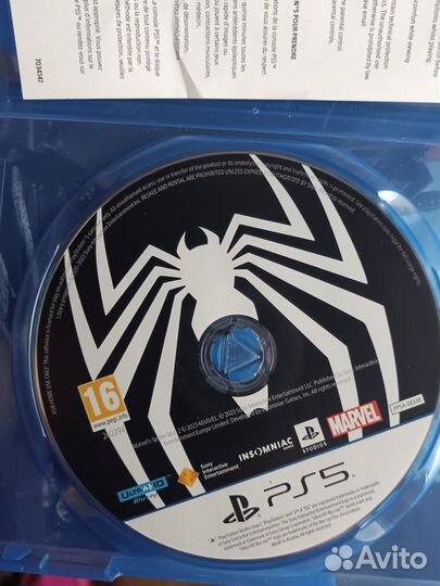 Игры на ps5 диски spider-man 2