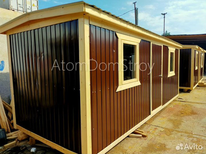 Деревянные бытовки с доставкой