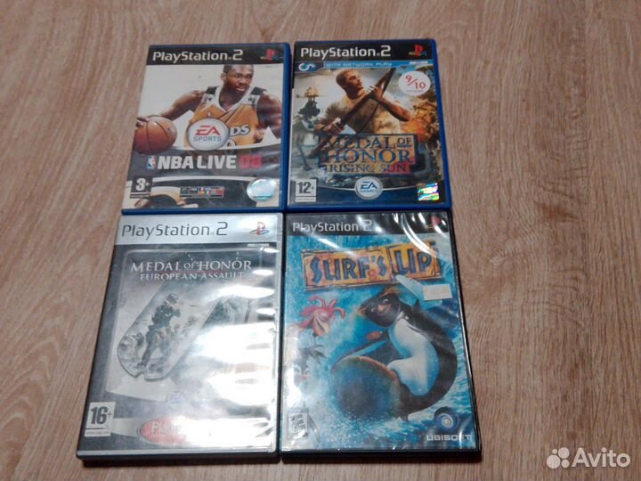 Диски на Ps 2