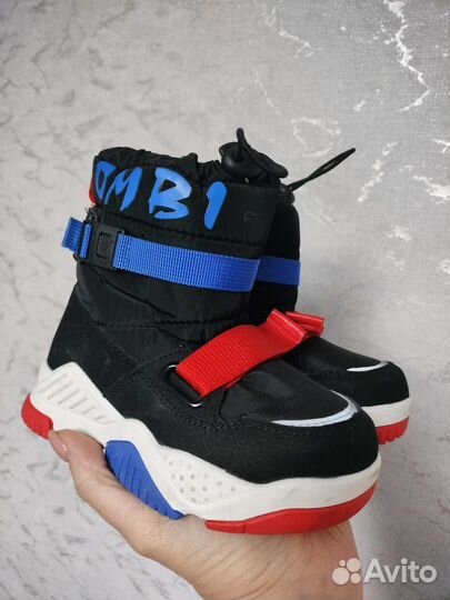 Сапоги зимние детские 26 новые