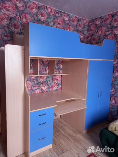 Детская кровать чердак