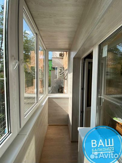 Расширение балкона и бесплатный выезд на замер