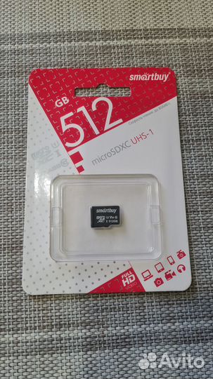 Карта памяти micro SD Smartbuy 512 Гб