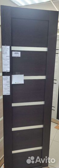 Комплект межкомнатной двери Эко-шпон 60, 70, 80 см