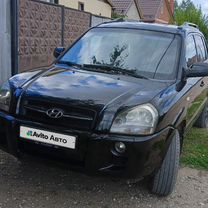 Hyundai Tucson 2.0 AT, 2007, битый, 184 000 км