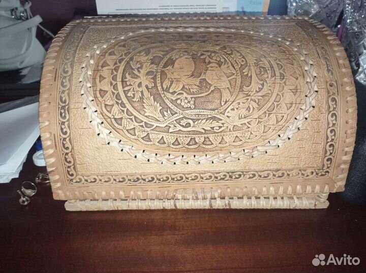 Хлебница из бересты