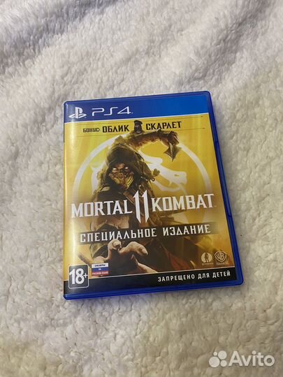 Mortal kombat 11 ps4 диск
