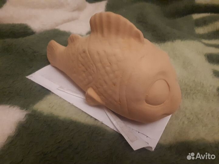 Глиняная копилка-рыбка (Марлин из В поисках Немо)