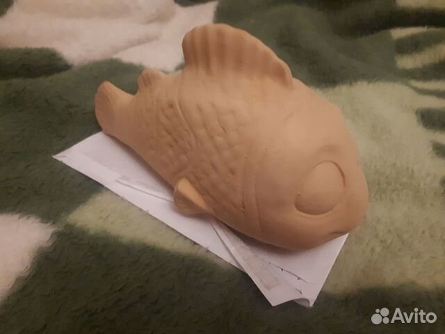 Глиняная копилка-рыбка (Марлин из В поисках Немо)