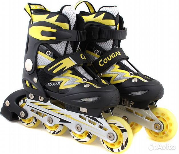 Ролики Cougar Cheelby Yellow Ros106