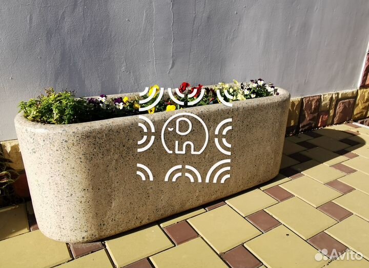 Цветник бетонный «Сицилия» напрямую с цеха