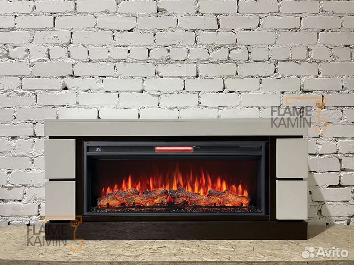 Электрокамины, готовые каминокомплекты, камины