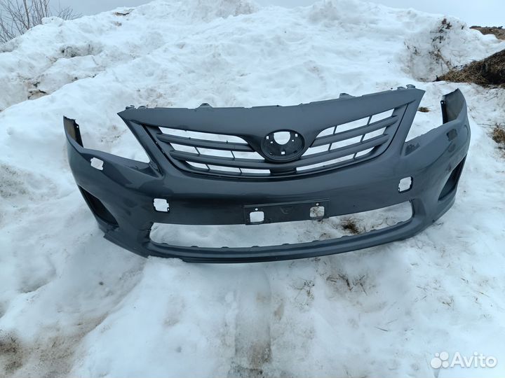 Бампер передний toyota corolla