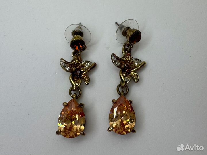 Бижутерия комплект колье серьги