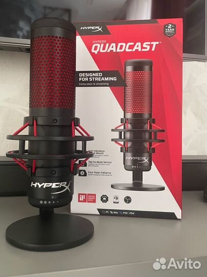 Микрофон hyperx quadcast