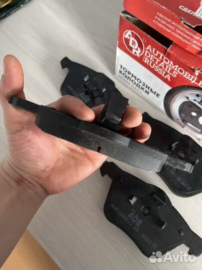 Колодки тормозные, перед, volvo adr1606111