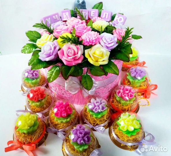 Букеты из мыла