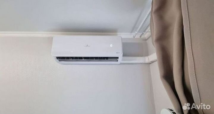 Сплит система с установкой