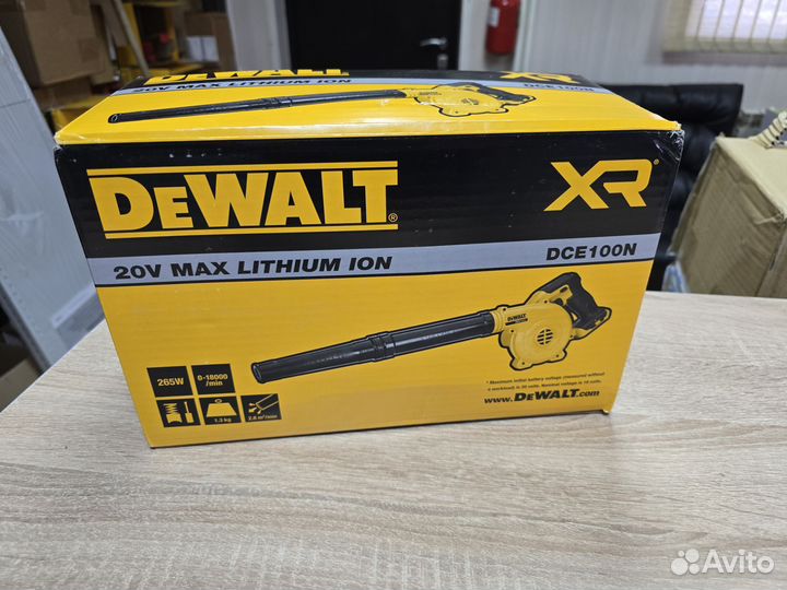 АКБ воздуходувка Dewalt 20V DCE100N