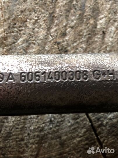 Труба рециркуляции отработанных газов EGR om 606