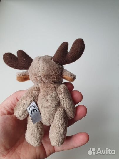 Мишка сувенир из Австрии, лось из Финляндии