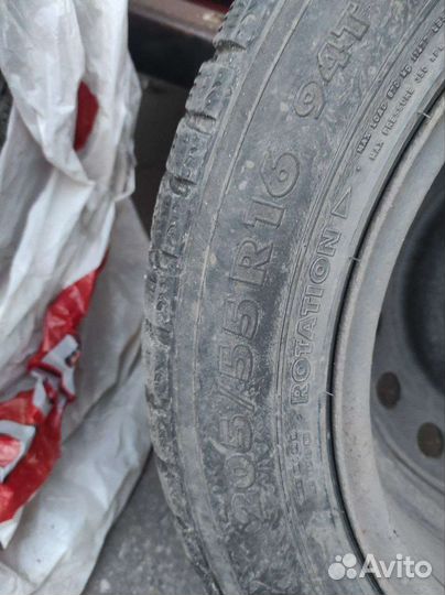 Зимний комплект колес r16 5x114.3