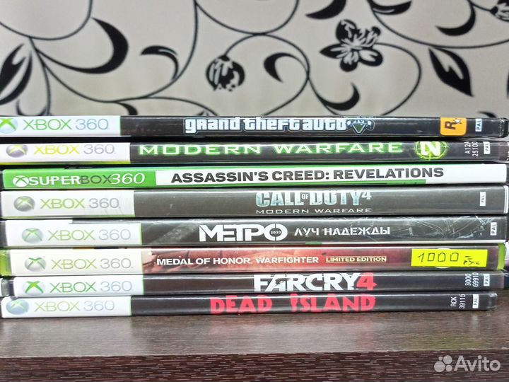 Диски на xbox 360