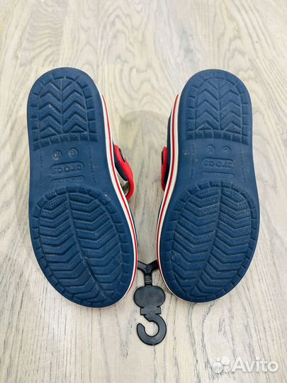 Сандалии crocs c10 27-28размер