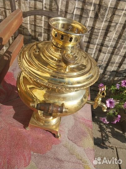 Самовар на дровах 3 литра царский