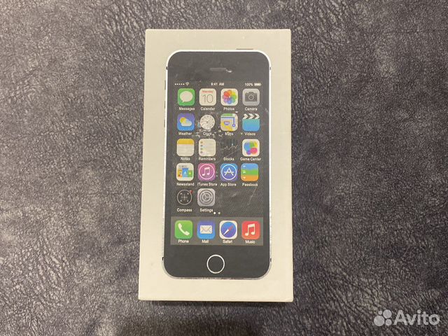Коробка от iPhone 5s