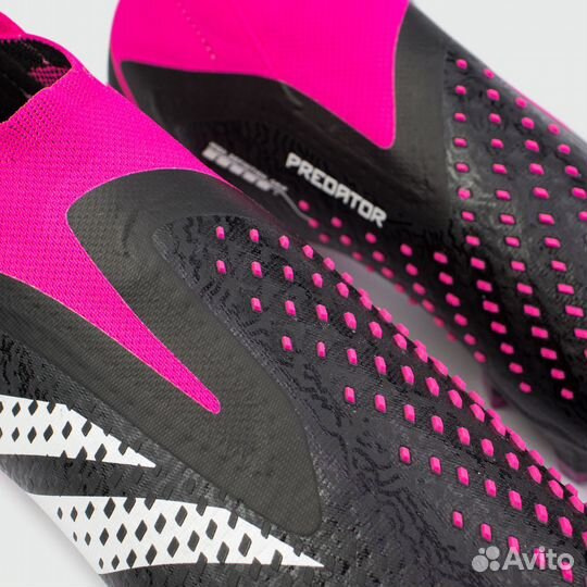 Бутсы Adidas Predator Accuracy+ FG Black Pink