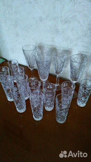 Посуда хрусталь