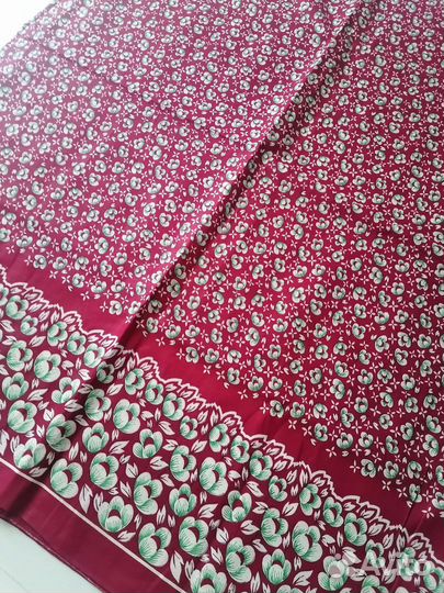 Ткань хлопок расцветка СССР 3,5х1,1 м