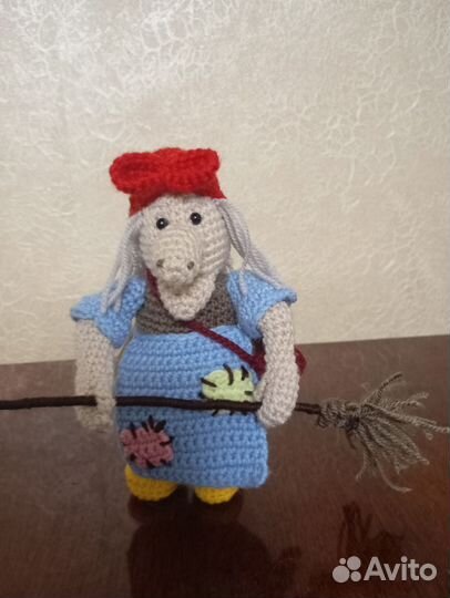 Вязанная баба яга