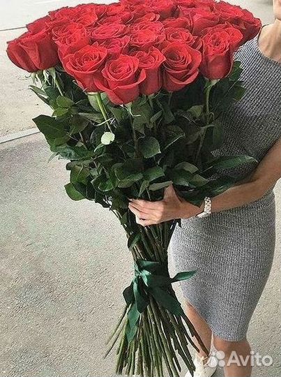 Высокие розы