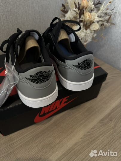 Кроссовки Air Jordan 1 Low GS shadow gray