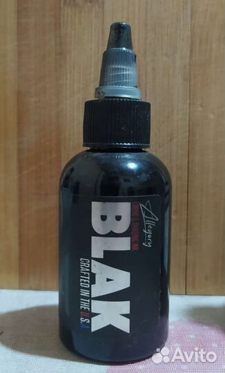 Черная краска для тату