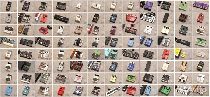 Бу Педали для электрогитары 200+шт, обмен