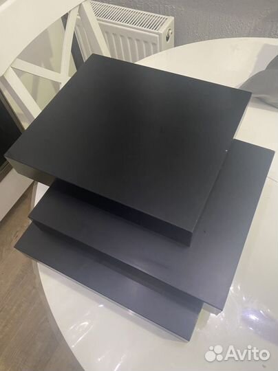 Полки IKEA lack чёрные