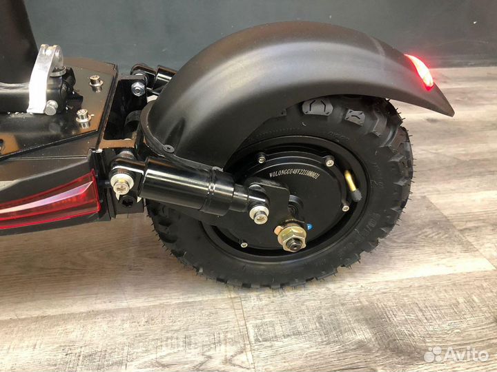 Электросамокат полноприводный 1000w*2