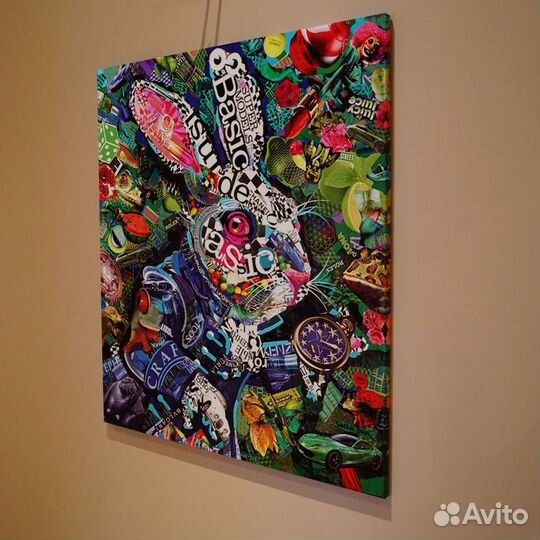 Картина Белый Кролик