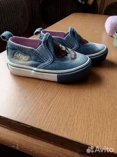 Кеды для девочки 22 размер