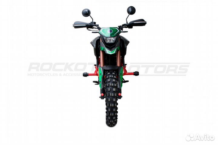 Мотоцикл турэндуро rockot hound 250 LUX зел птс