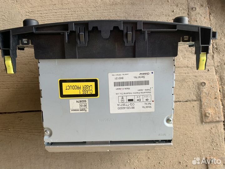 Мультимедийная система штатная для тоета рав 4