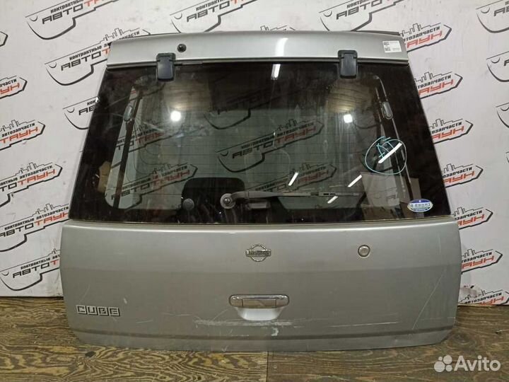 Дверь задняя nissan cube ANZ10 AZ10 Z10 серый, KR4