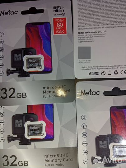 Карта памяти Micro SD 32GB