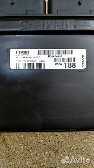 Блок управления двигателем Volvo S40 I 2.0